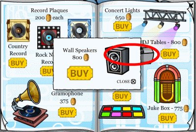 Wall Speakers cheat