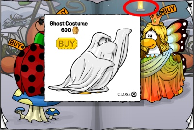 Ghost Costume Cheat