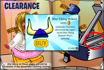 Blue Viking Helmet Cheat