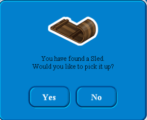 Sled Pin Found