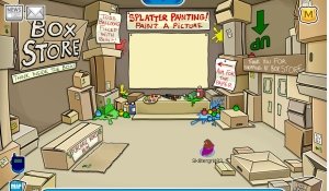 Image of the The Club Penguin Box Shop