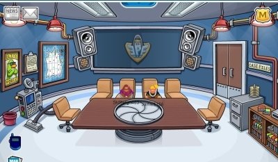Image of EPF agent room on Club Penguin